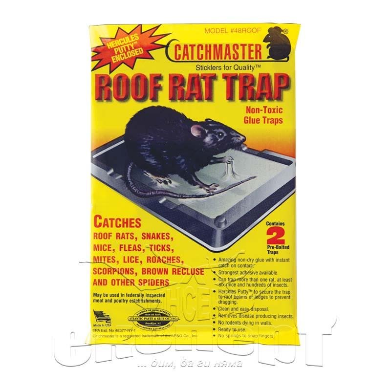 Catchmaster 48ROOF - леплив капан за гризачи | Препарати против вредители | Инсект Експерт