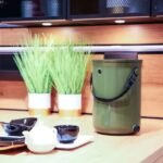 Компостер Bokashi Organko 2/9,6 л Olive Green + Биоген 1кг