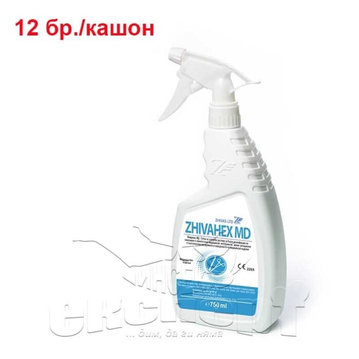 12-br-zhivahex-spray-md-750-ml-zhivas-dezinfektsia-insect-expert 12 броя Живахекс MD 750 мл | Дезинфекция | Инсект Експерт
